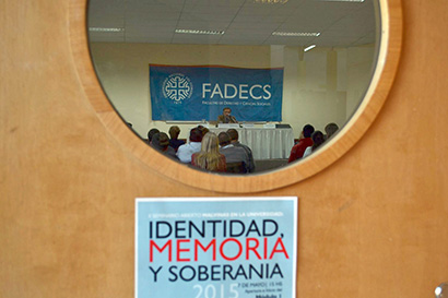 COMENZÓ AYER EN LA FADECS EL II SEMINARIO ABIERTO MALVINAS EN LA UNIVERSIDAD